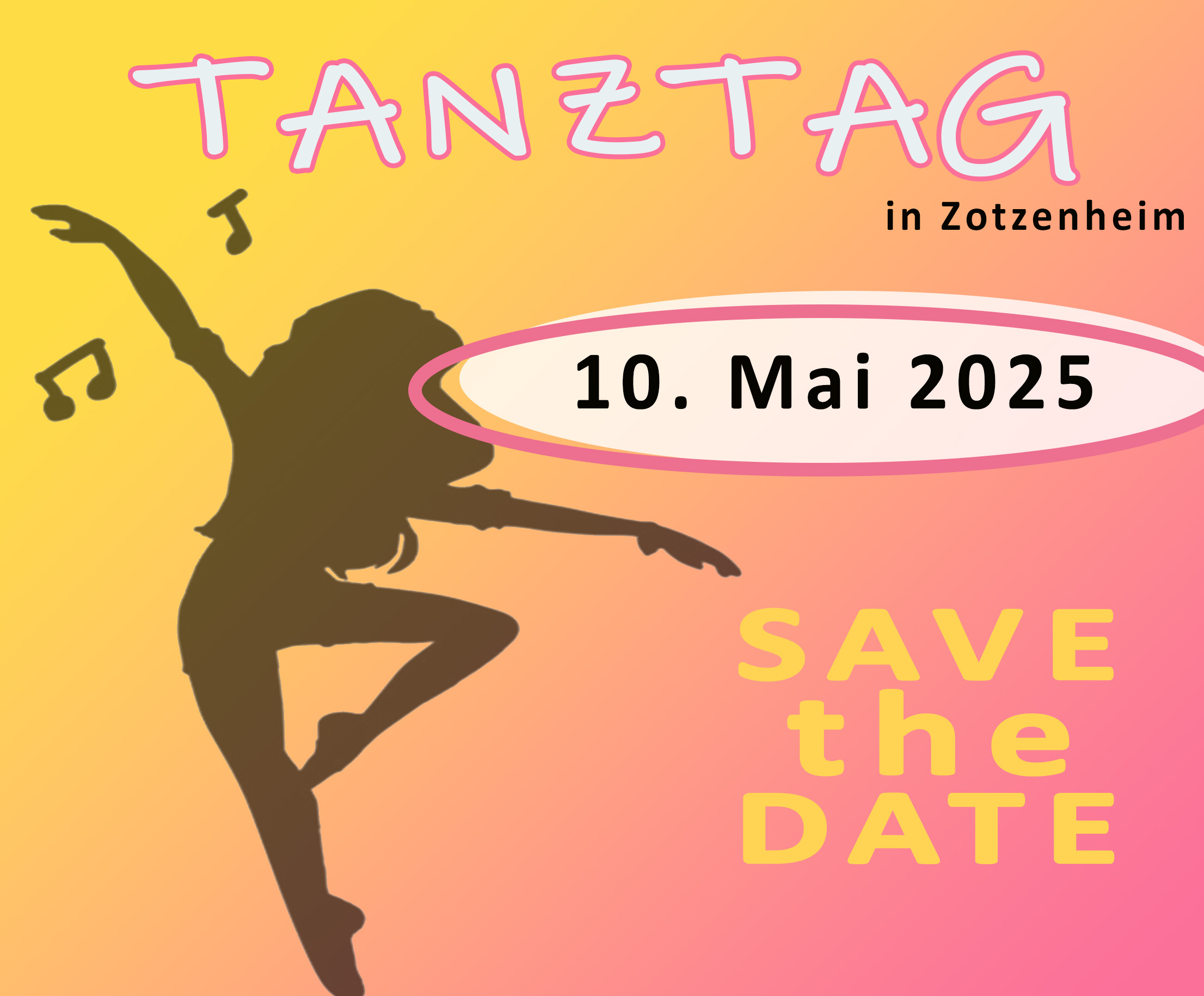 Werbung Insta 25 Save the date